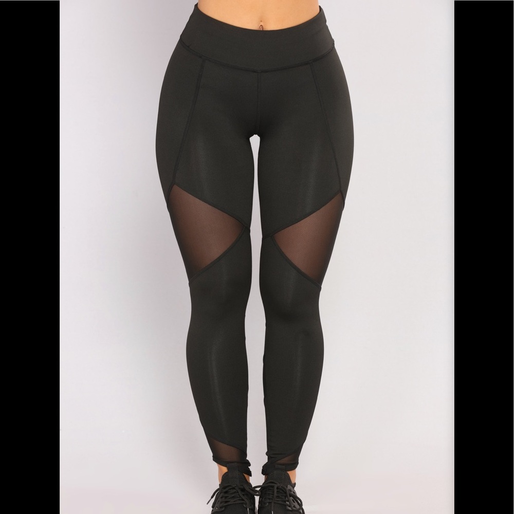 Fashion Nova Mesh Leggings